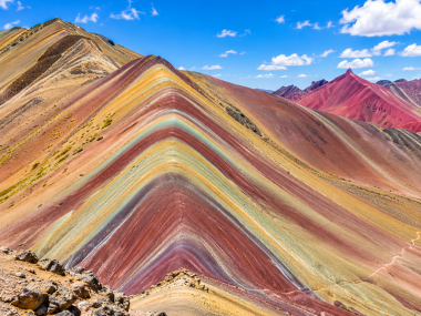 montaña de colores
